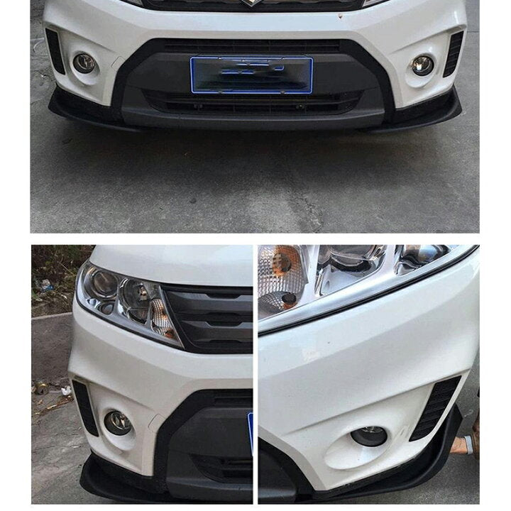 2 pcs Car Front Deflector Corner Spoiler ShovelsCar Bumper Spoiler Front Shovel Decorative Scratch - Resistant Wing