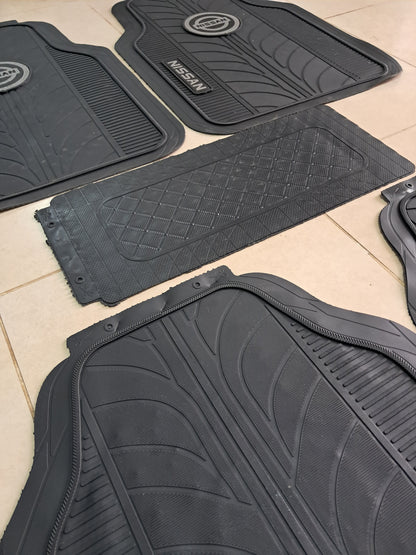 Nissan Premium Line Rubber Mats – Waterproof Anti-Slip 5 Piece Set