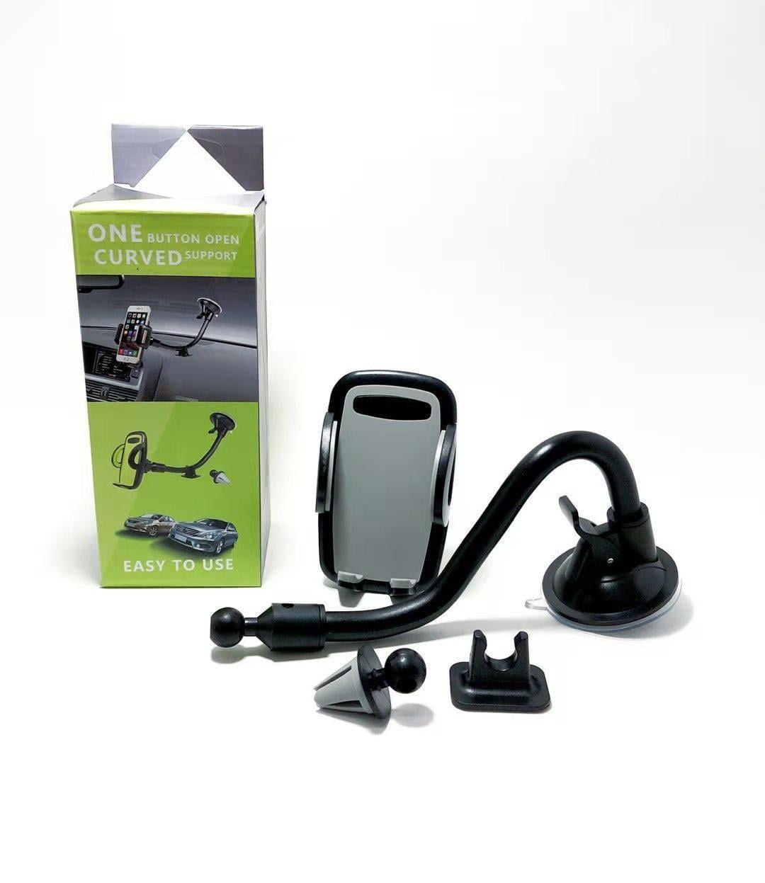 Y07 Car Phone Holder for Car Windscreen Flexible Long Arm 13" Goose-neck Mobile 29cm