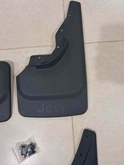 Jeep Grand Cherokee 1994–2004 Original Mud Flaps Set (OEM Style) with Jeep Logo – Full Protection