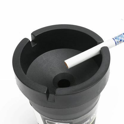 Auto Drive Butt Bucket Cigarette Fire Extinguishing Ashtray Drink Cup Holder