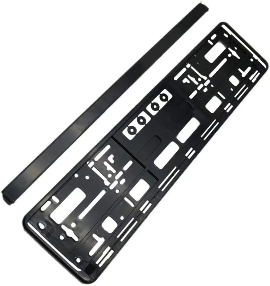 Euro License Plate Tag Holder Mount Adapter Bumper Frame Bracket New