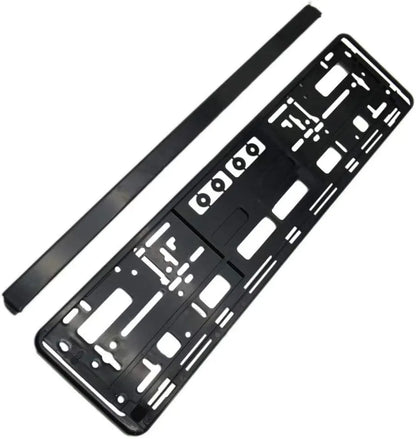 Euro License Plate Tag Holder Mount Adapter Bumper Frame Bracket New