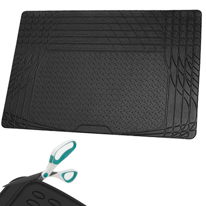 Universal Car Rubber Boot Trunk Mat Liner Non Slip Compatible With All Cars