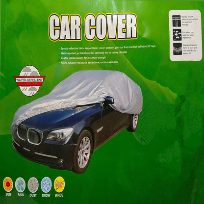 Full Car Cover All Weather Protection Super Soft Material Anti-Scratch Indoor/Outdoor Sun Rain Snow and Better UV Protection
