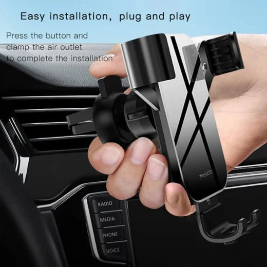 Yesido C87 Air Vent Phone Glass Car Holder