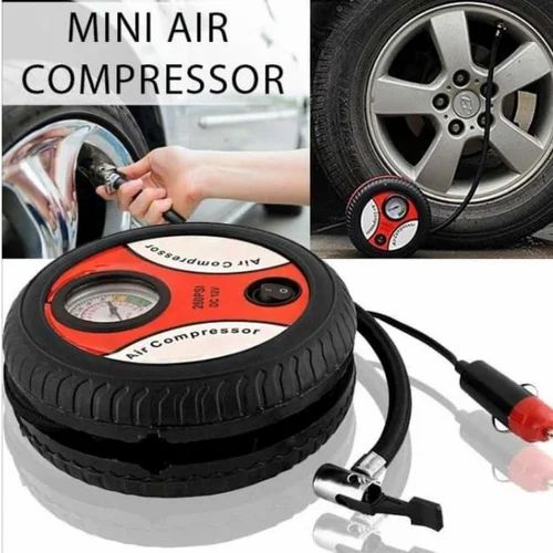 Black Tire Inflator, Tyre Air Compressor, 260PSI 12V for Cars Truck Bikes SUV