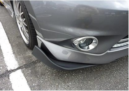 2 pcs Car Front Deflector Corner Spoiler ShovelsCar Bumper Spoiler Front Shovel Decorative Scratch - Resistant Wing