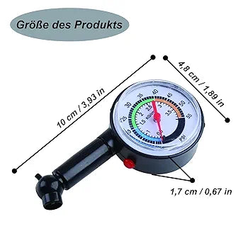 Tire Pressure Gauge, Air Pressure Tester, Digital Tyre Inflator, Air Pressure Gauge, High Accuracy, Tire Pressure Gauge