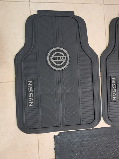 Nissan Premium Line Rubber Mats – Waterproof Anti-Slip 5 Piece Set