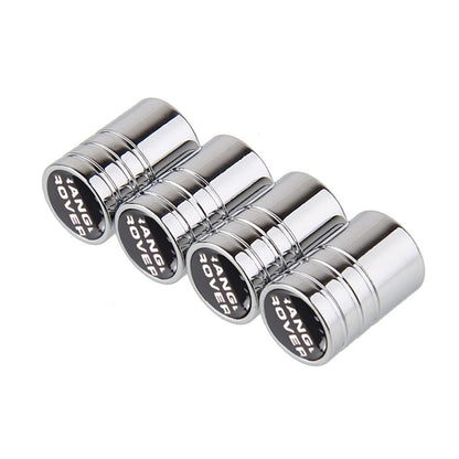 Land Rover 4pcs New Metal Wheel Tire Valve Caps Accessories Decoration