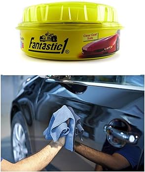 Car Polish Cream For Cleaning And Polishing The Car's Exterior Body Lasts For 12 Months With Perfect Design, Premium And Long Lasting Material - Yellow
