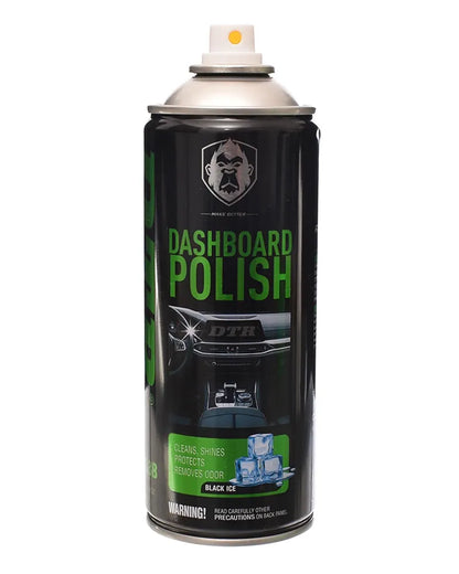 Dashboard Polish Cleans, Protects, and Leaves a Pleasant Fragrance, Matte Finish Dashboard Polish Protects and Shines Plastic, Leather, and Rubber Surfaces