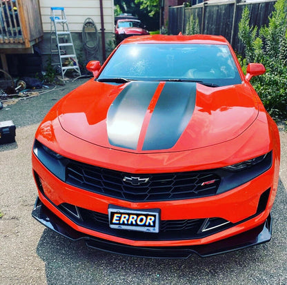 4PCS Universal Car Front Bumper Lip Chin Body Kit For All Cars.