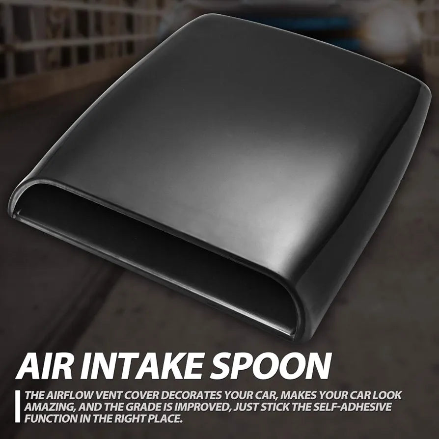 Universal Car Air Flow Decorative Intake Hood Scoop Turbo Bonnet Vent Cover