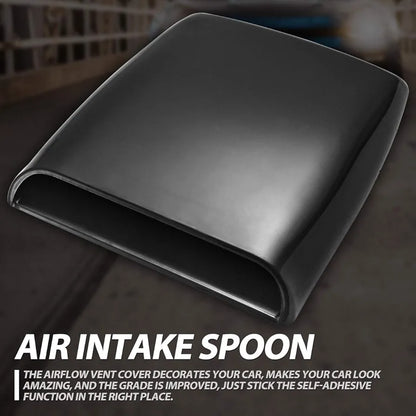 Universal Car Air Flow Decorative Intake Hood Scoop Turbo Bonnet Vent Cover
