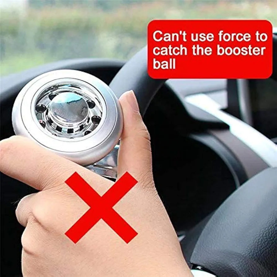 Car Handle Spinner Steering Wheel Knob Universal Metal Steering Wheel Assistive Ball Premium Quality Power Handles