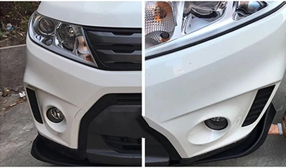 2 pcs Car Front Deflector Corner Spoiler ShovelsCar Bumper Spoiler Front Shovel Decorative Scratch - Resistant Wing