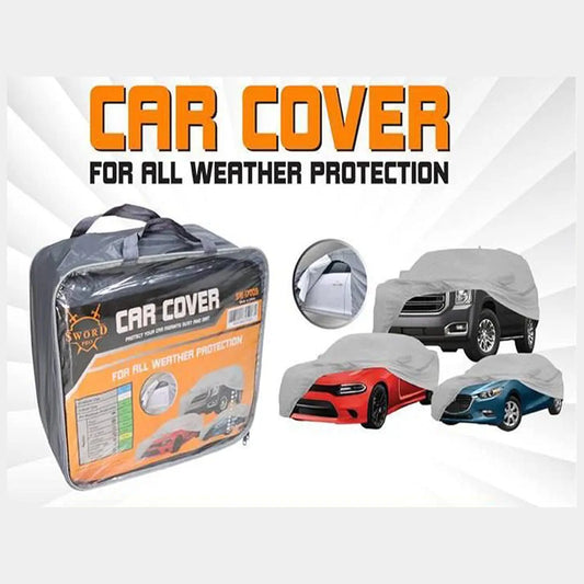 Full Car Cover All Weather Protection Super Soft Material Anti-Scratch Indoor/Outdoor Sun Rain Snow and Better UV Protection