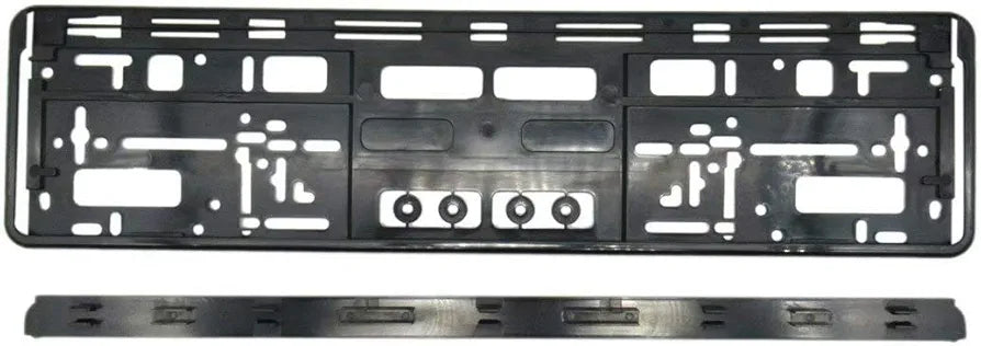 Euro License Plate Tag Holder Mount Adapter Bumper Frame Bracket New