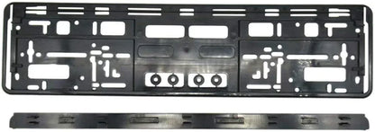 Euro License Plate Tag Holder Mount Adapter Bumper Frame Bracket New