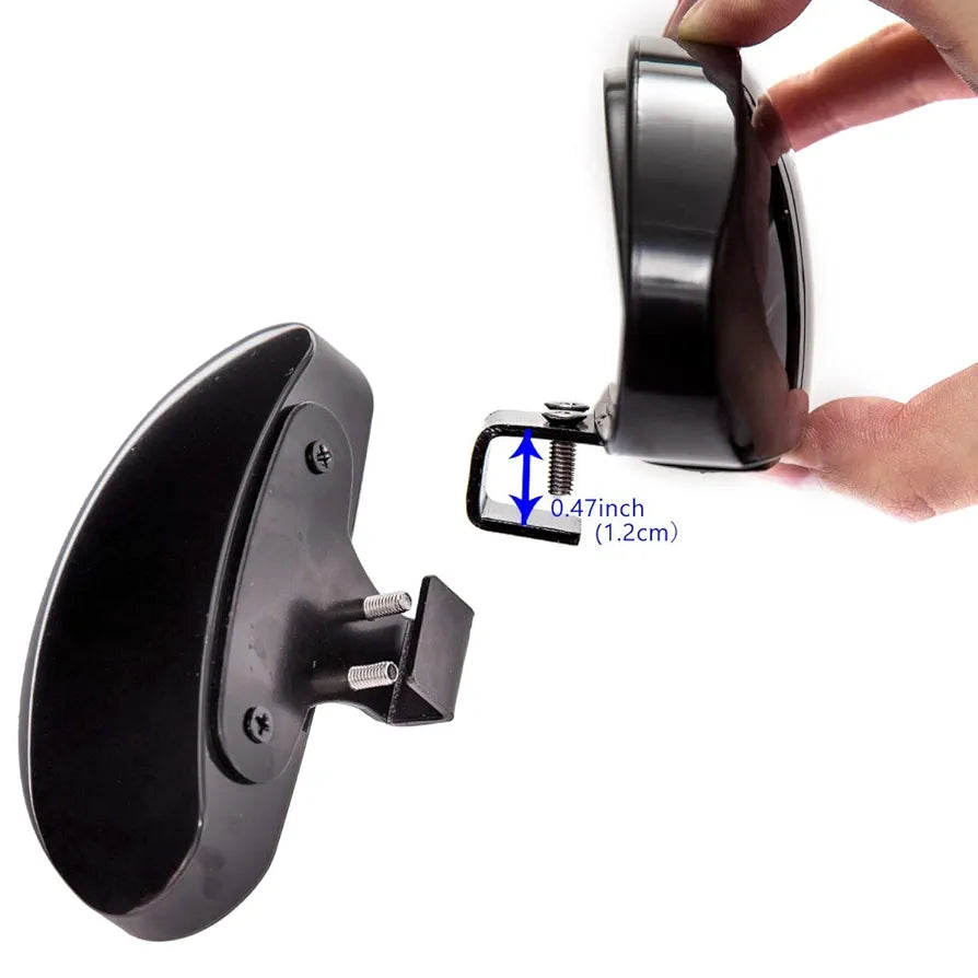 2pcs Blind Spot Mirrors, Adjustable Car Auxiliary Universal Wide Angle Mirror for Universal Cars