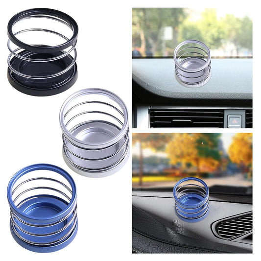 Car Beverage Bottle Bracket Phone Holder Juice Bottle Stand Spring Steel Wire