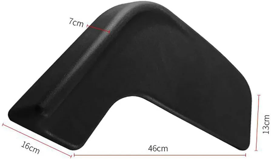 2 pcs Car Front Deflector Corner Spoiler ShovelsCar Bumper Spoiler Front Shovel Decorative Scratch - Resistant Wing