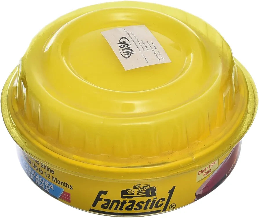 Car Polish Cream For Cleaning And Polishing The Car's Exterior Body Lasts For 12 Months With Perfect Design, Premium And Long Lasting Material - Yellow