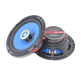 2-Piece 6.5 Inch 600W Car Coaxial Speakers with 30Hz-30KHz Frequency Response and 91dB Sensitivity