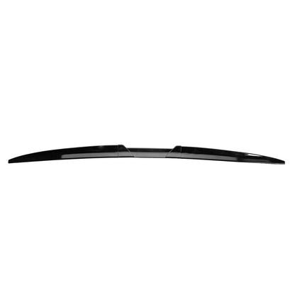 For All Cars Adjustable Rubber Rear Trunk Spoiler Lip Roof Tail Wing Black For Car Sedan Universal