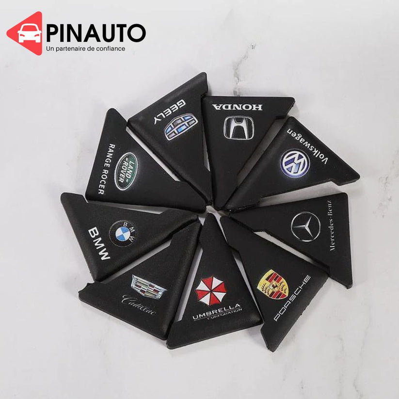 2pcs Custom Door Corner Protector with car logo
