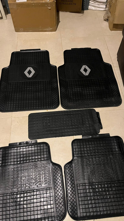 Renault Dynamic Rubber Floor Mats – All-Season Protection 5 Piece Set