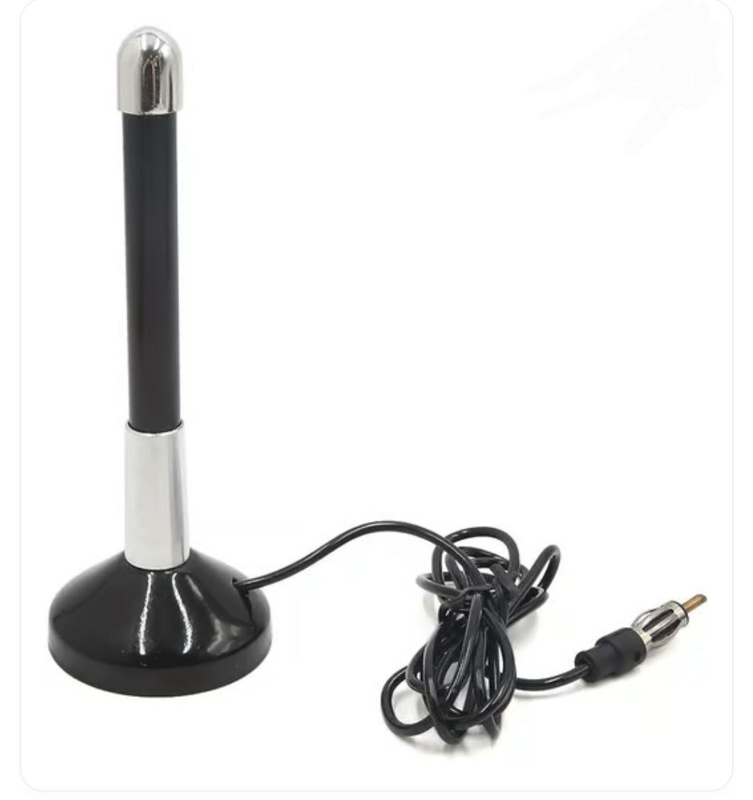 Car radio magnetic antenna