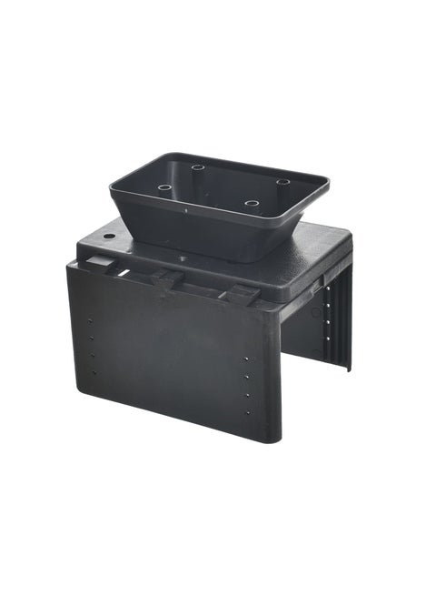 Car Armrest Center Console with Storage Box Leather and Plastic Premium Material with Cup Holder Ashtray USB and Armrest Pads