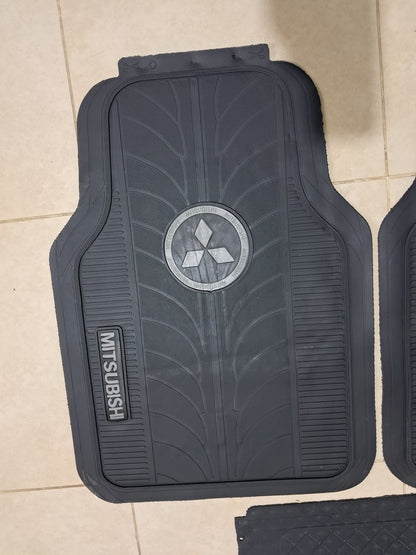 Mitsubishi Premium Line Rubber Mats – Waterproof Anti-Slip 5 Piece Set