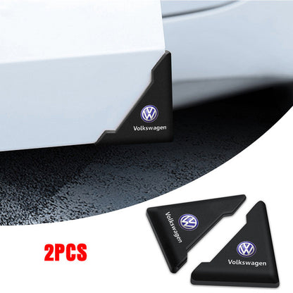 2pcs Custom Door Corner Protector with car logo