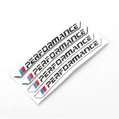 Rim Sticker Wheel hub Metal Decoration is Suitable for All Models