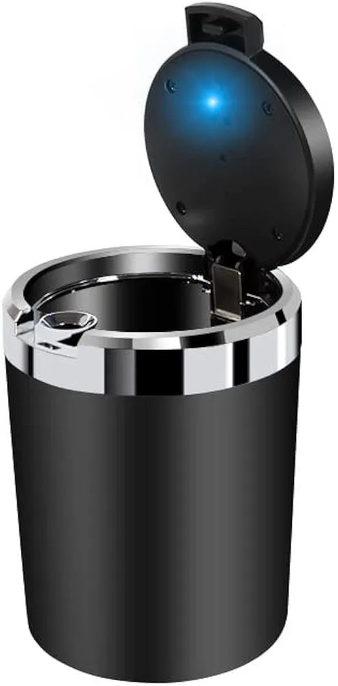 Car Ashtray For In-finiti EX25 G37, Portable Automotive Ashtray With Smell Proof Sealing Lid, Cigarette Ash Bucket