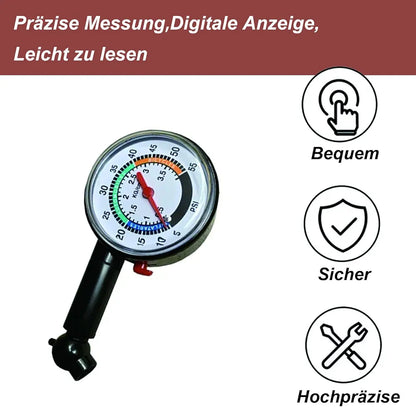 Tire Pressure Gauge, Air Pressure Tester, Digital Tyre Inflator, Air Pressure Gauge, High Accuracy, Tire Pressure Gauge