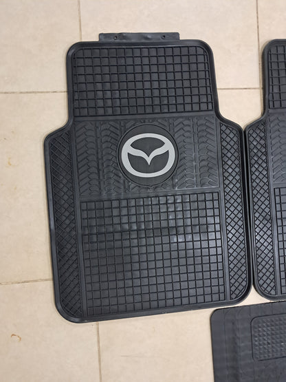 Mazda Heavy Duty Rubber Floor Mats – Universal 5PCS Set