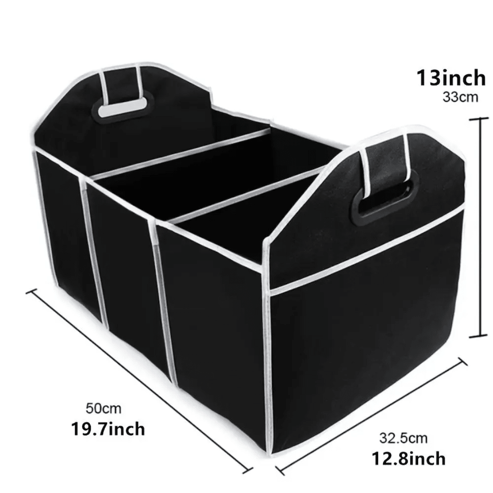 Car Organiser Folding Box Storage Picnic Basket Organizer