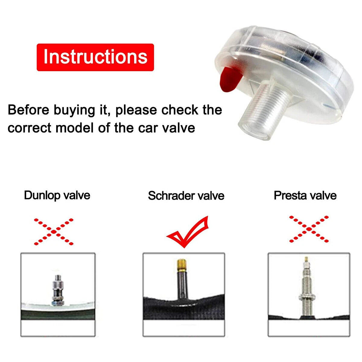 4x Solar Auto Flash LED Car Wheel Hub Tire Tyre Air Valve Cap Light Lamp 15 Mode