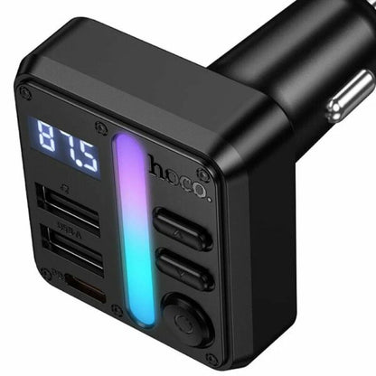 Hoco E89 Bluetooth FM Transmitter & 45W Car Charger