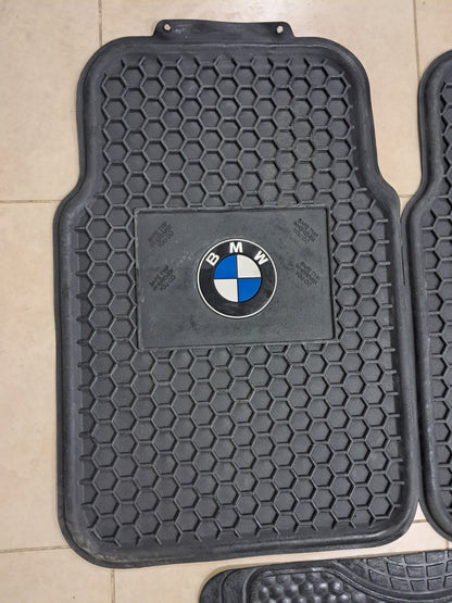 BMW Honeycomb Rubber Floor Mats – Heavy Duty Universal 5PCS Set