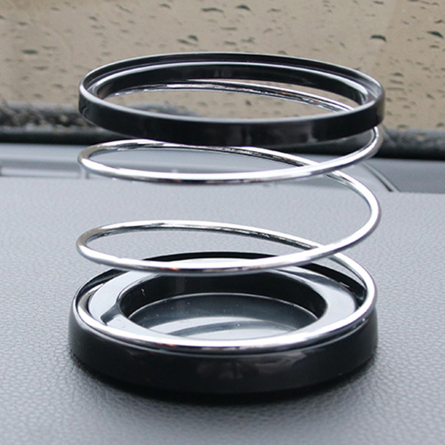 Car Beverage Bottle Bracket Phone Holder Juice Bottle Stand Spring Steel Wire