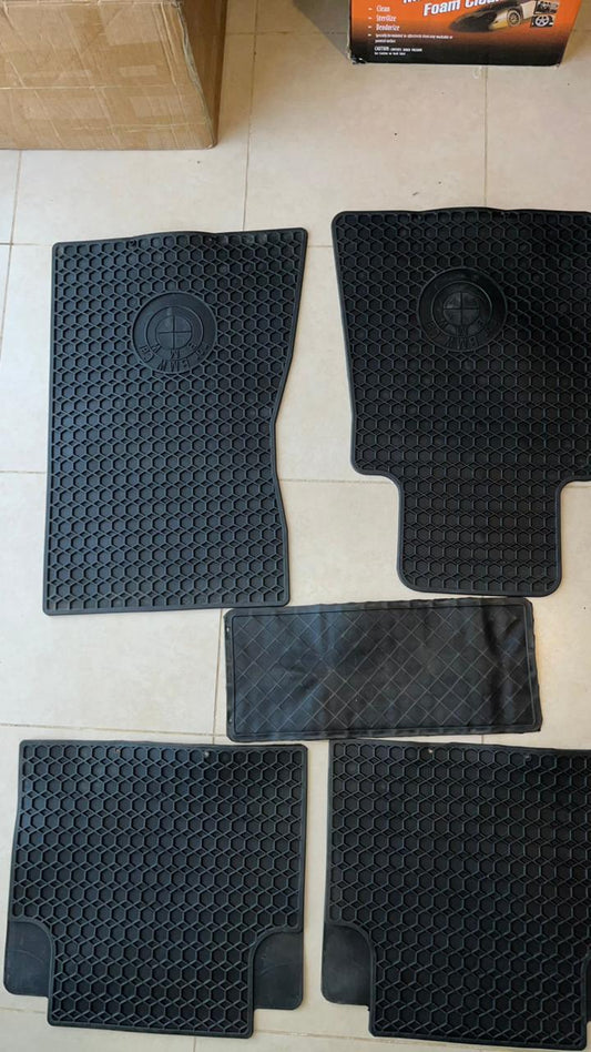 BMW black original car floor mats