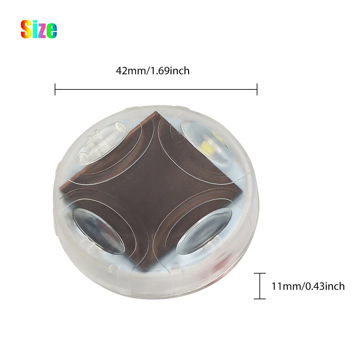 4x Solar Auto Flash LED Car Wheel Hub Tire Tyre Air Valve Cap Light Lamp 15 Mode