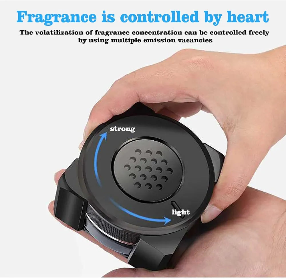 Car Perfume Dispenser With 70Ml Capacity Natural Essential Oil Refillable For Dashboard Vent Decoration And Air Freshening In Vehicle Interior Creates Pleasant Driving Environment
