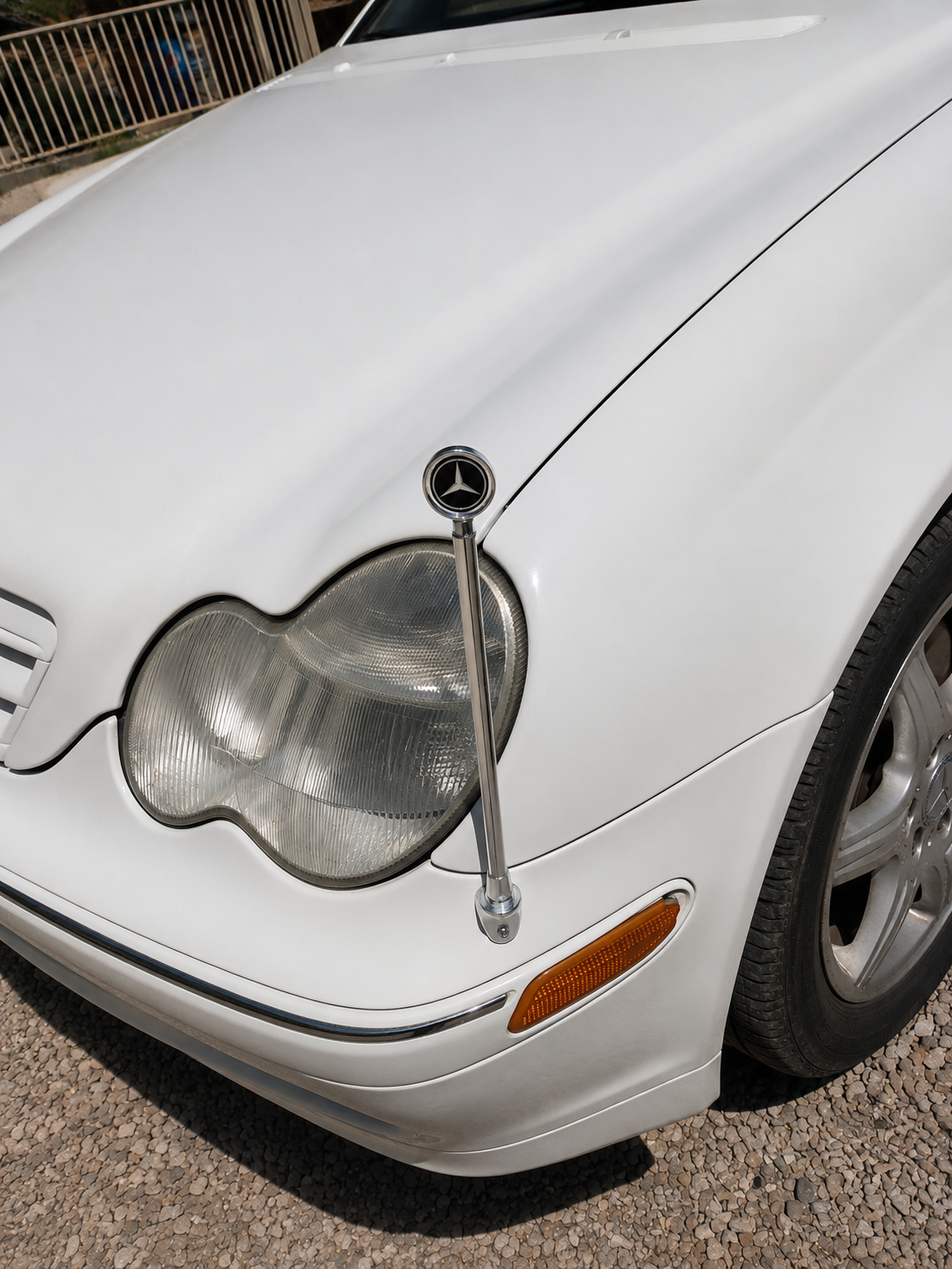 Mercedes Flag Holder Pole Flag Holder